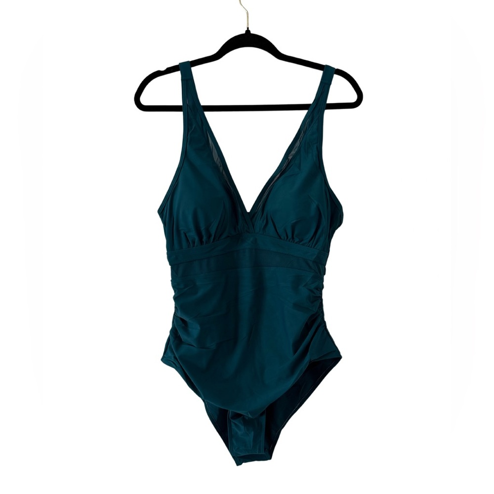 New Swimsuit / Teal One-Piece Swimsuit